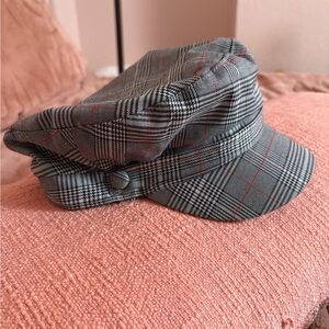 Forever 21 Plaid Newsboy Cap